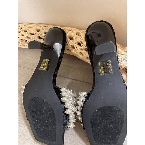 New Free People x Jeffrey Campbell Portia Pearl Heels Size 8 new - Picture 8 of 8